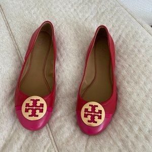 Tory Burch Red Flats